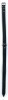 KERBL Mexica bőr nyakörv, fekete, 27-33cm, 12mm KR83852