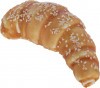 KERBL Nyers marhabőr rágócsont, croassant, 11cm/80g KR86302