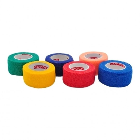 Copoly Öntapadós Rugalmas Pólya 2,5cm Mix 24db 4,57m