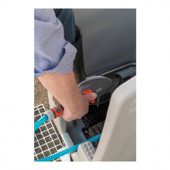 Premium csizmamosó gyűjtőtálcával