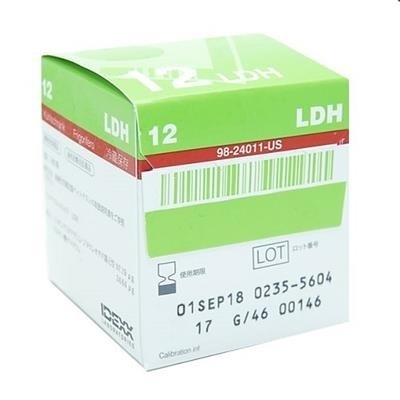 IDEXX Laktát-dehidrogenáz  tesztlemez VetTest analizátorhoz 12 db