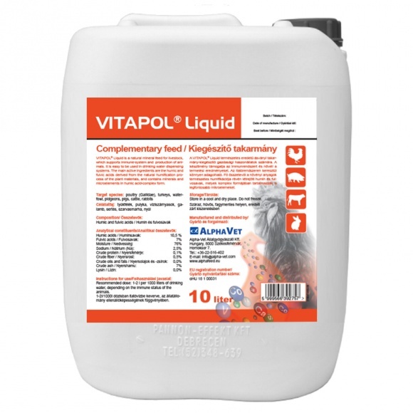 Vitapol Liquid 10 l HU/ENG