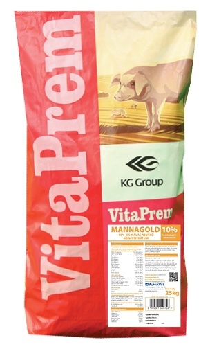 VitaPrem MannaGold 10% nevelő malac koncentrátum 25kg