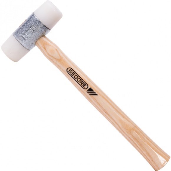 MUSTAD GEDORE SOFT FACE kalapács visszaütésmentes Poliamid cserélhető fejjel (  O 35mm )