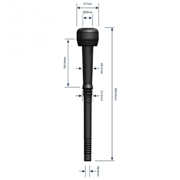 Kehelygumi 23mm Boumatic Dk1x 140x19x43mm