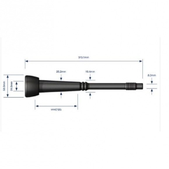 Kehelygumi Delaval DL295U 