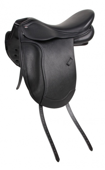 USG Letek Izlandi nyereg, fekete, 17,5