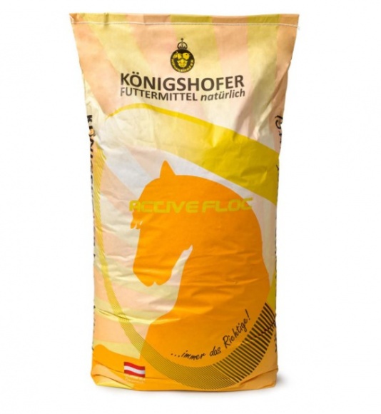 Königshofer Active Floc lómüzli sportlovaknak (20 kg)