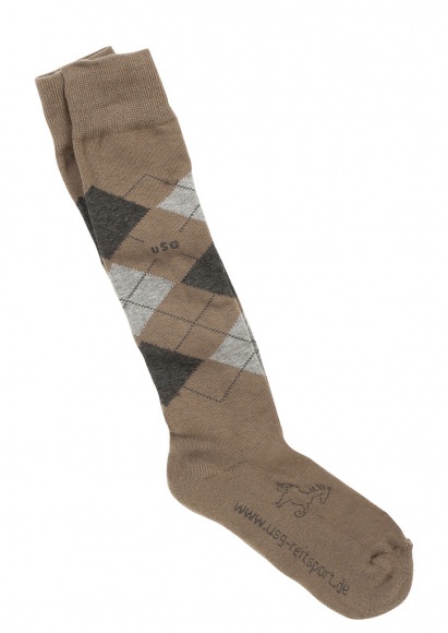 USG Original Sockies lovaglózokni, macchiato/szürke/v.szürke, 29-35