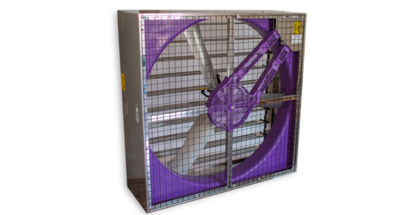 Exafan EX36 Ventillátor 0,75 Le 36 Coll 3 Fázisú 50 Hz Zsalu