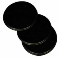 Fülhallgató gumiharang LuxaScope fonendoszkóphoz, fekete, lágy, 10 db