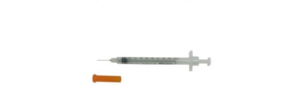 Fecskendő Insulinos 100 NE 30G tűvel