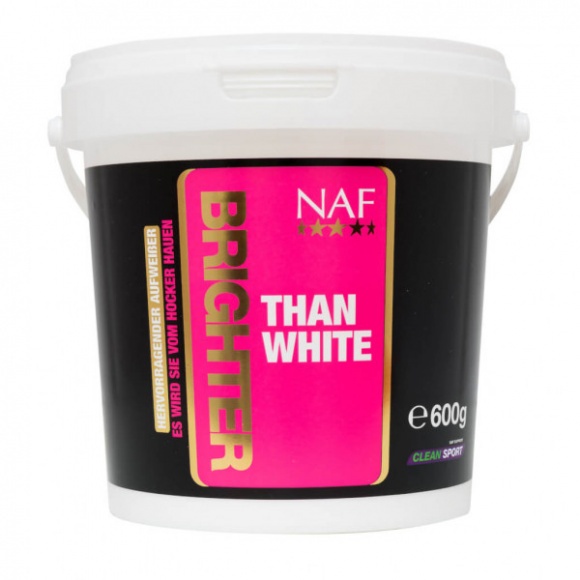 NAF Brighter Than White fehérítő por 600G