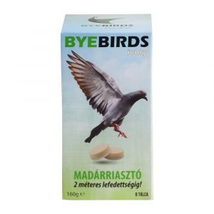 ByeBirds madárriasztó paszta lakossági kiszerelés (4 pár) - Ezüst