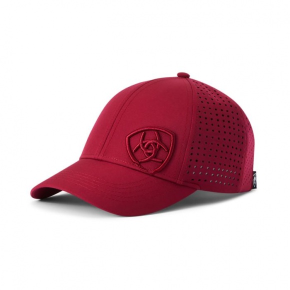 Ariat Tri Factor baseball sapka, piros