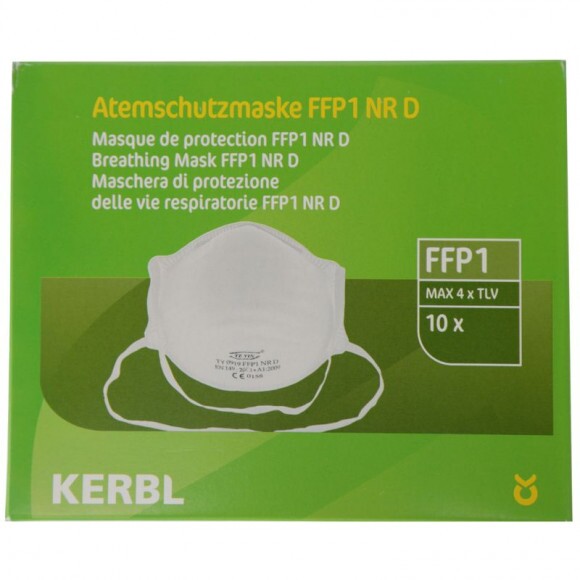 KERBL Finompor maszk, FFP1 NR D, 10 db/cs