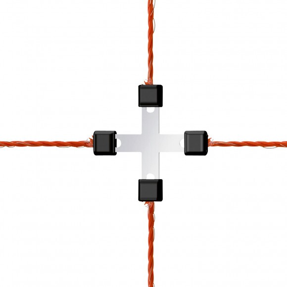 KERBL Litzclip keresztvezeték összekötő 3mm, 5db