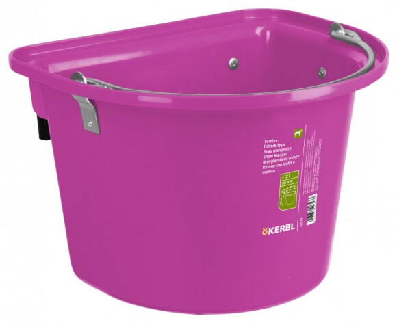 KERBL Akasztós vödör füllel 12L, pink