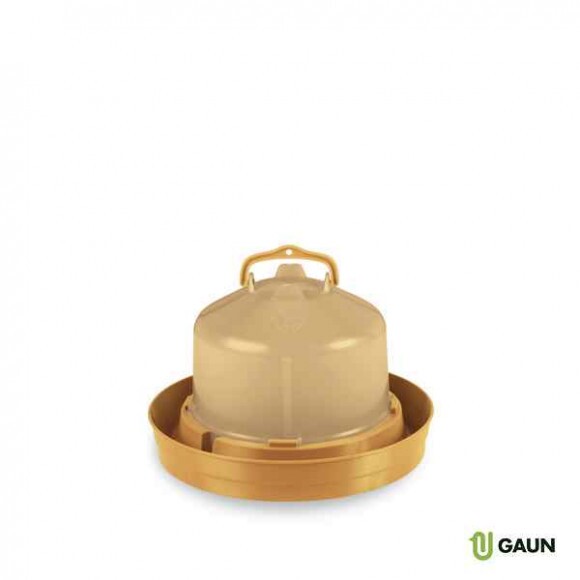 GAUN Premium baromfi itató dugóval 5L, arany