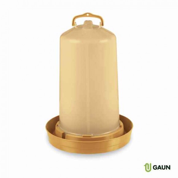 GAUN Premium baromfi itató dugóval 12L, arany