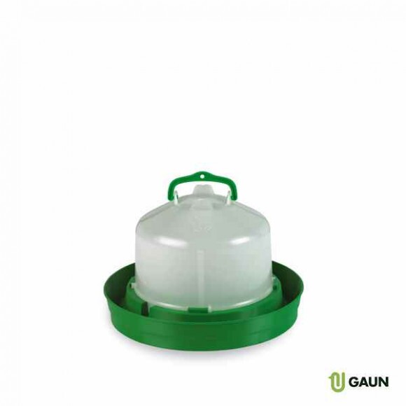 GAUN Premium baromfi itató dugóval 5L, zöld