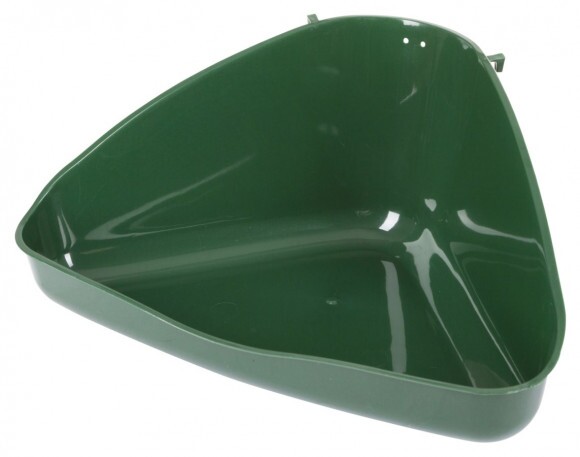 Sarok WC rágcsálóketrecbe 35 x 22 x 16 cm