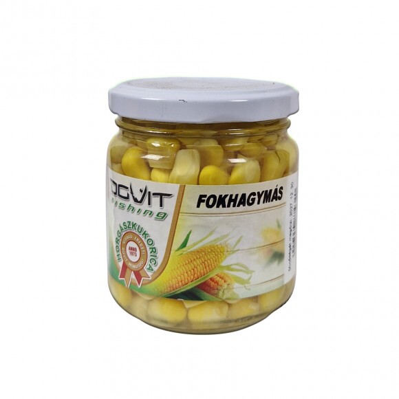 Dovit Üveges Leves Kukorica Fokhagyma 350g