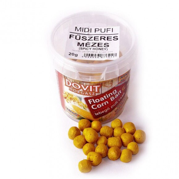 Dovit Lebegő Pufi Csali MIDI - Fűszeres Méz 16g