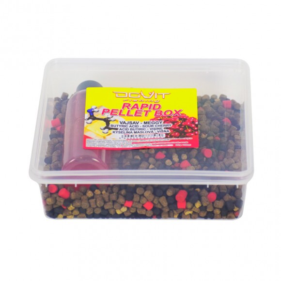 Dovit Rapid Pellet Box MEDIUM - vajsav-meggy 500g