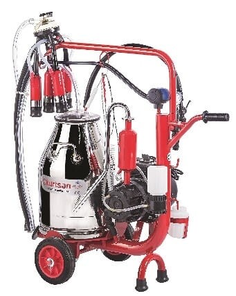 Kurtsan Mobil Fejőgép, 1 Tehén,Rozsdamentes sajtár