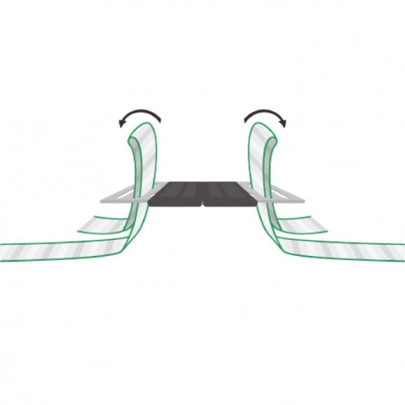 AKO Litzclip szalag összekötő 12,5mm-ig inox 5db/cs