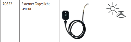 KERBL Külső napfényérzékelő