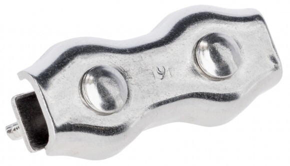 AKO nemesacél vezetéktoldó  6 mm - 10 db/cs