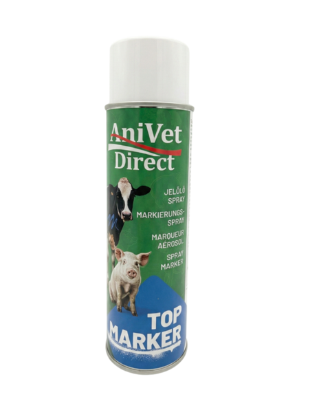 AnivetDirect Állatjelölő Spray Topmarker Kék 500ml Szvm Sertés
