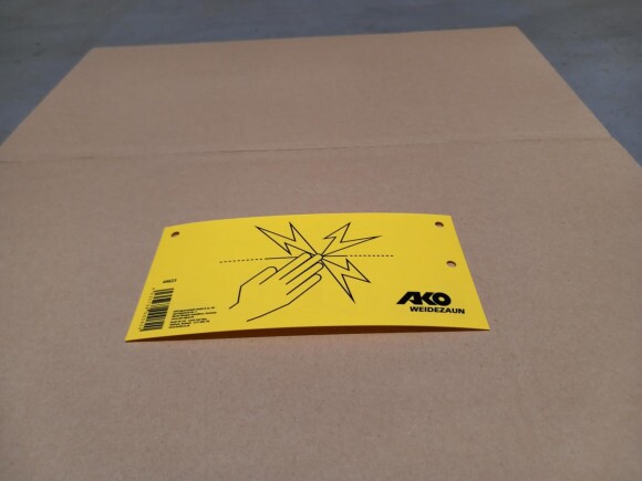 KERBL Villanypásztor Figyelmeztető Tábla Anitech