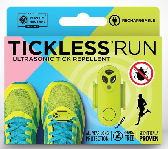 Tickless Run Ultrahangos, újratölthető vegyszermentes kullancsriasztó, neon sárga