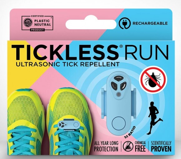 Tickless Run Ultrahangos, újratölthető vegyszermentes kullancsriasztó, kék