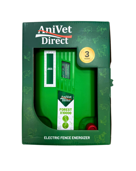 AnivetDirect FOREST X10000, 10 J, villanypásztor készülék