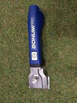 Nyírógép Bonum Pro ló, szvm 2 akkumulátorral kék