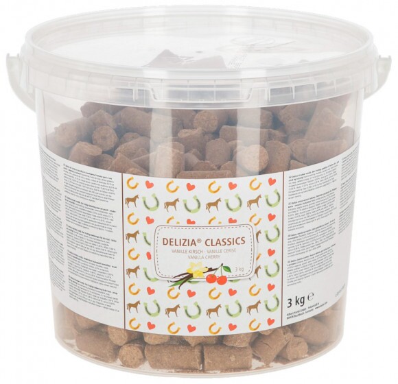 Jutalomfalat Delizia vanilia-cseresznye 3 Kg