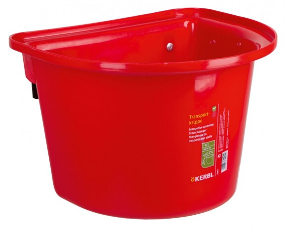 Etetővödör Akasztóval, piros 12 L