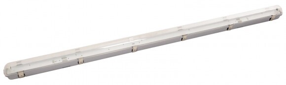 Világítótest armatúra, ledes fénycsőhöz 120cm szürke