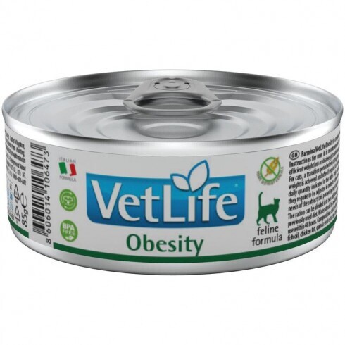 Vet Life Natural Diet Cat Obesity 12x85g