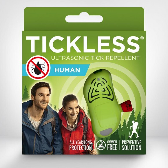 Tickless Human vegyszermentes ultrahangos kullancsriasztó, zöld