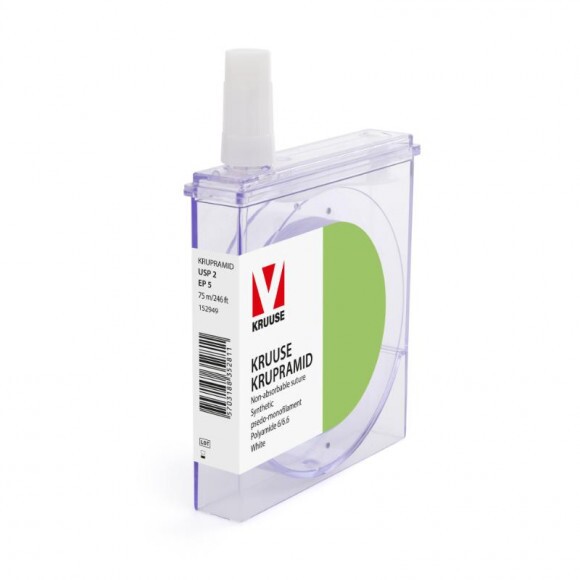 Fonal sebvarró, nem felszívódó Kupramid USP2, 75 m Kruuse 1 db