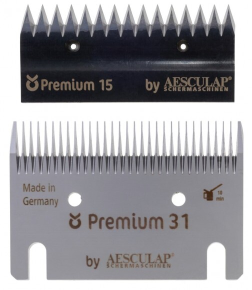 KERBL Premium vágóél szett szarvasmarhához/lóhoz, 31/15