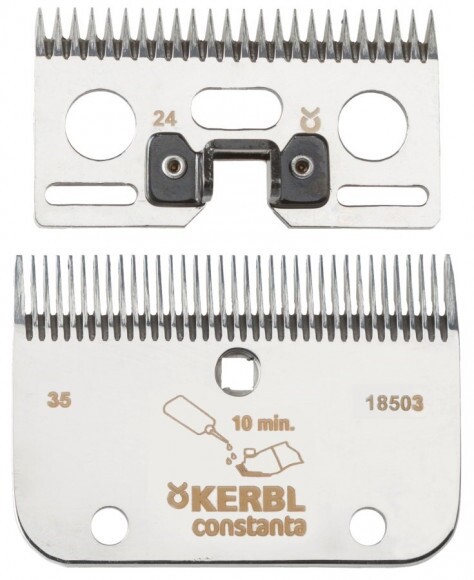 KERBL AR2 Nyírógép vágóél, alsó+felső, szarvasmarha, Nr.20, 24/35, 3mm