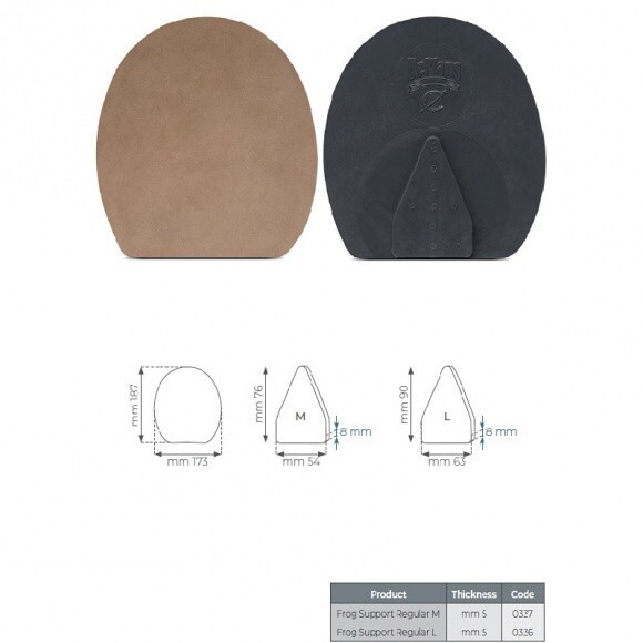 DePlano Patkóalátét bőr/synhetic M  teli+nyírtámasz 9mm