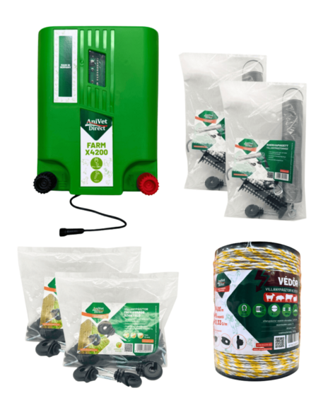 AnivetDirect FARMER Villanypásztor csomag