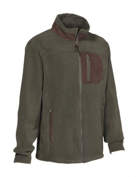 Percussion Blouson Zöld Polár Pulóver L
